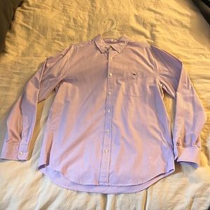 Medium purple vineyard vines dress shirt